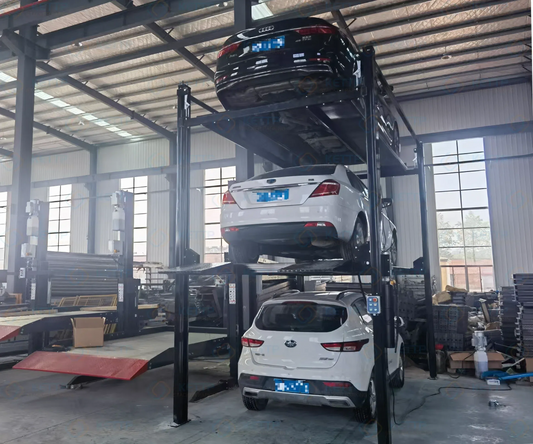 triple car stacker