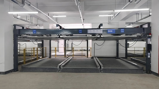 2P 2-Level Puzzle Parking System New Project by KETTP