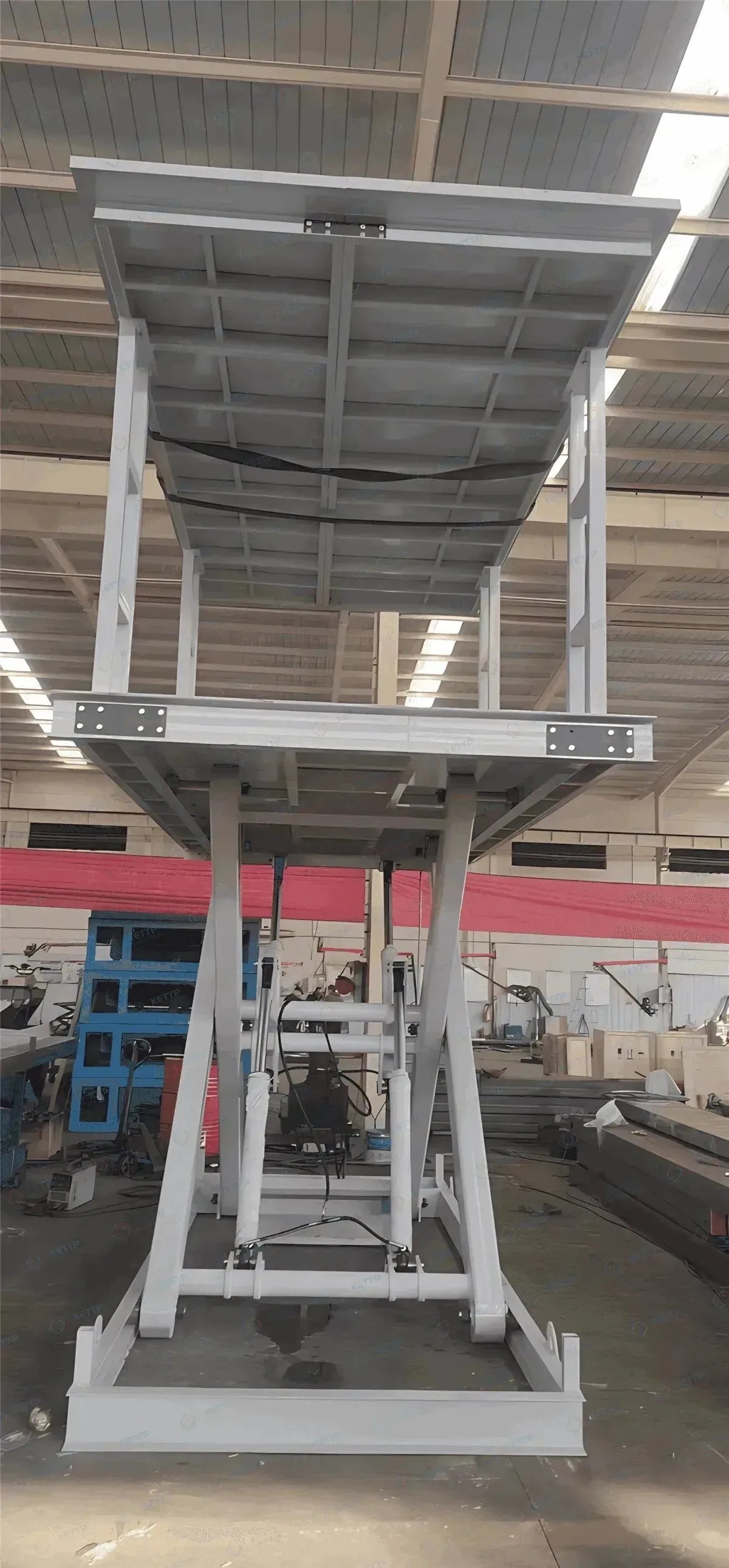Scissor type floor lift & double platform(SF SFD) - QINGDAO KETTP CO., LTD.