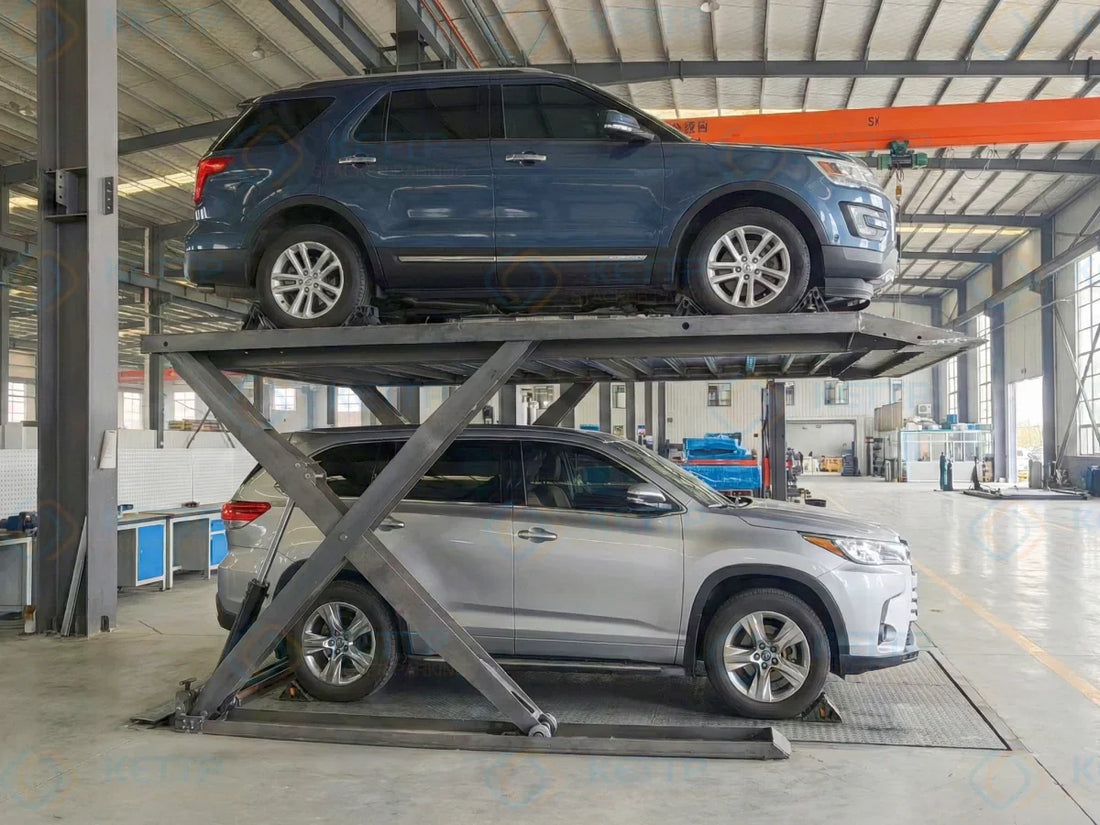 2S scissor Auto Stacker lift Installation and test
