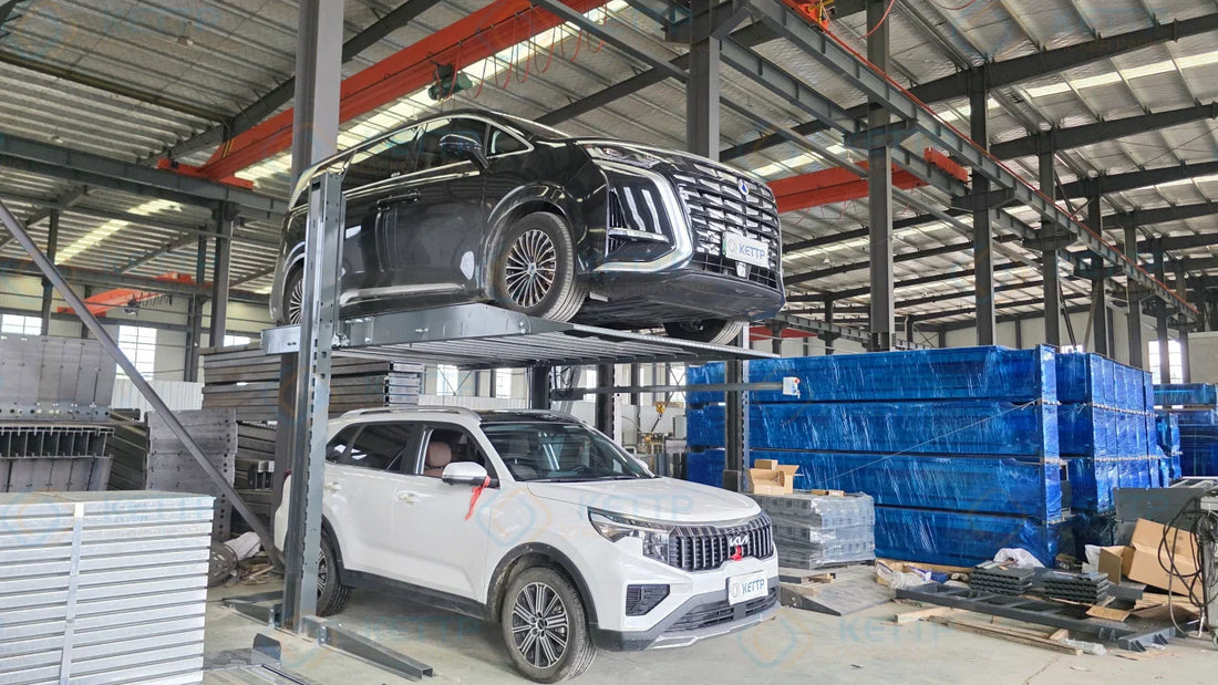 2TD double parking stacker car parking procedures by KETTP