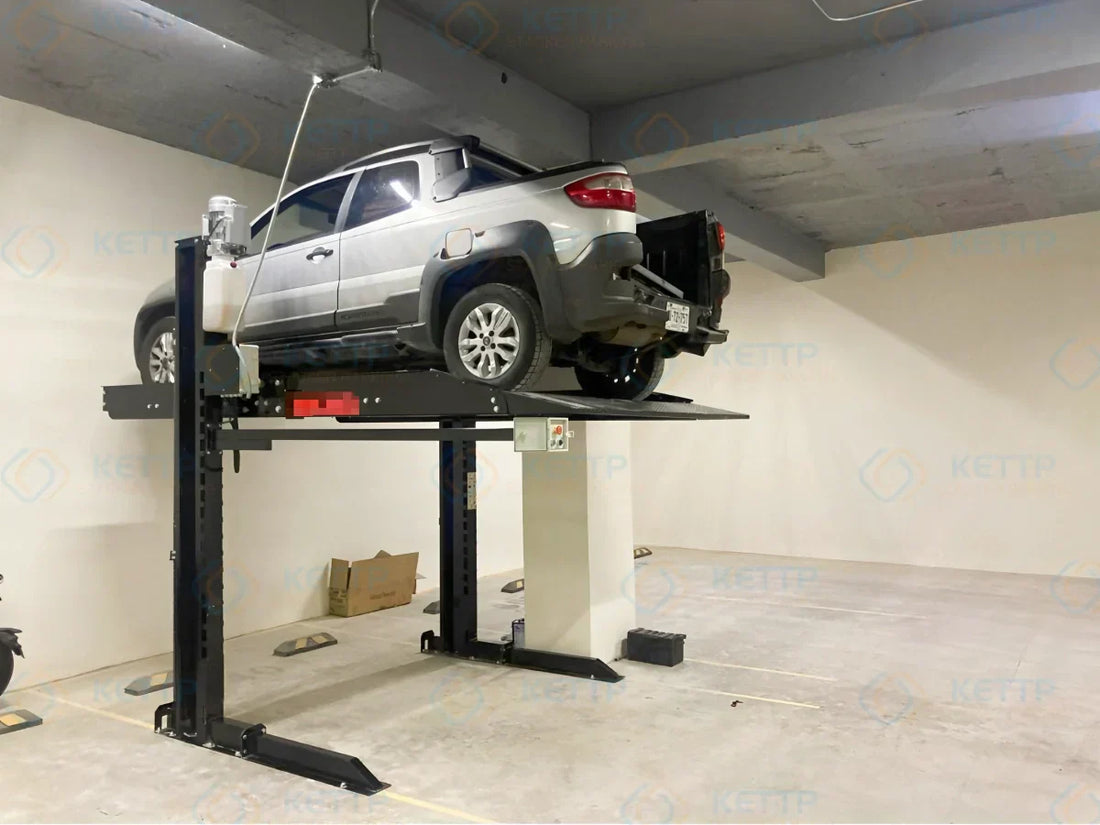 2T 2300 Two-Post Parking Lift Sample Installed Mexico