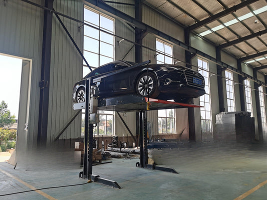 2T 2 level two post parking lift order test - QINGDAO KETTP CO., LTD.