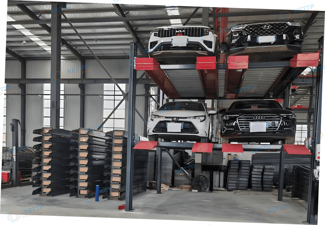 3ED car stacker with significant design upgrade - QINGDAO KETTP CO., LTD.