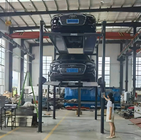 3F Car Stacker by KETTP – Load Test Completed Before Delivery