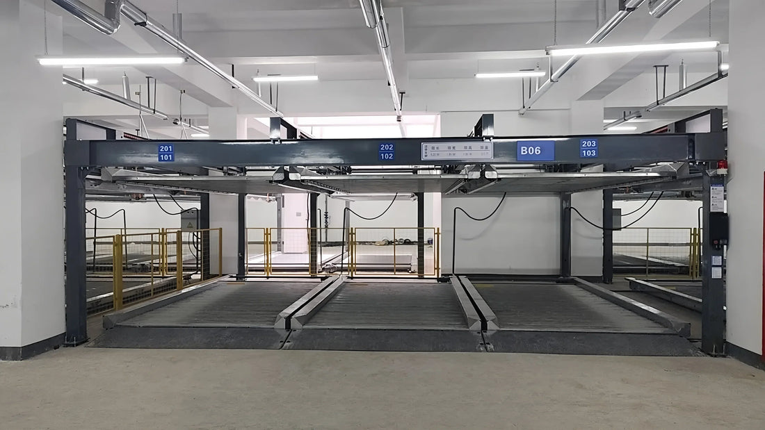 2P 2-Level Puzzle Parking System New Project by KETTP
