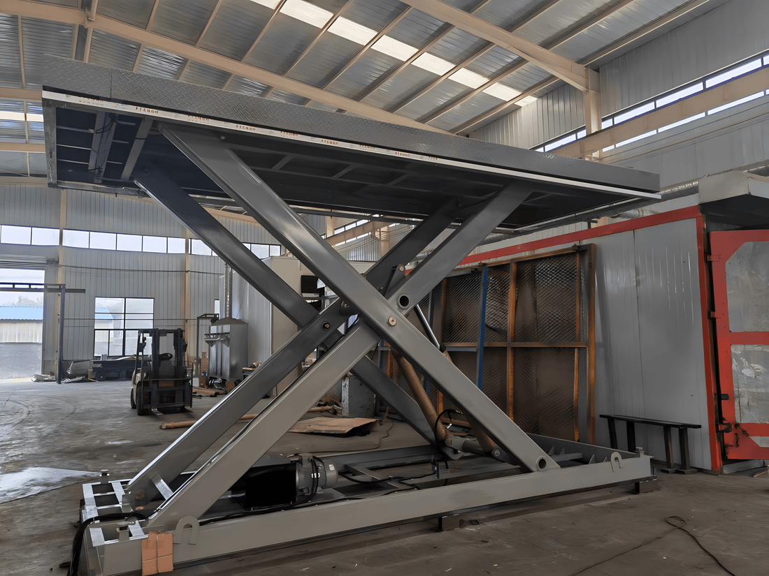 Kettp SF order scissor lift is ready for shipment - QINGDAO KETTP CO., LTD.