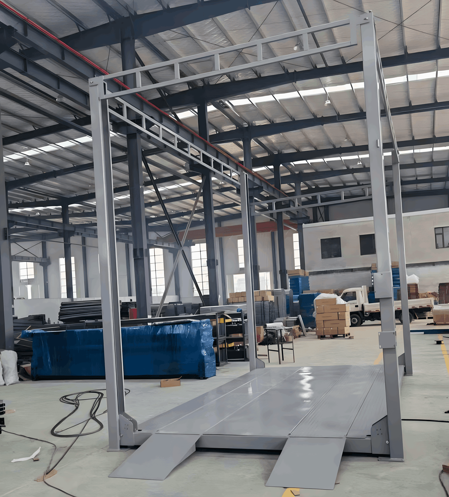 2 levels 4 post HIGH parking lift (2FH) - QINGDAO KETTP CO., LTD.