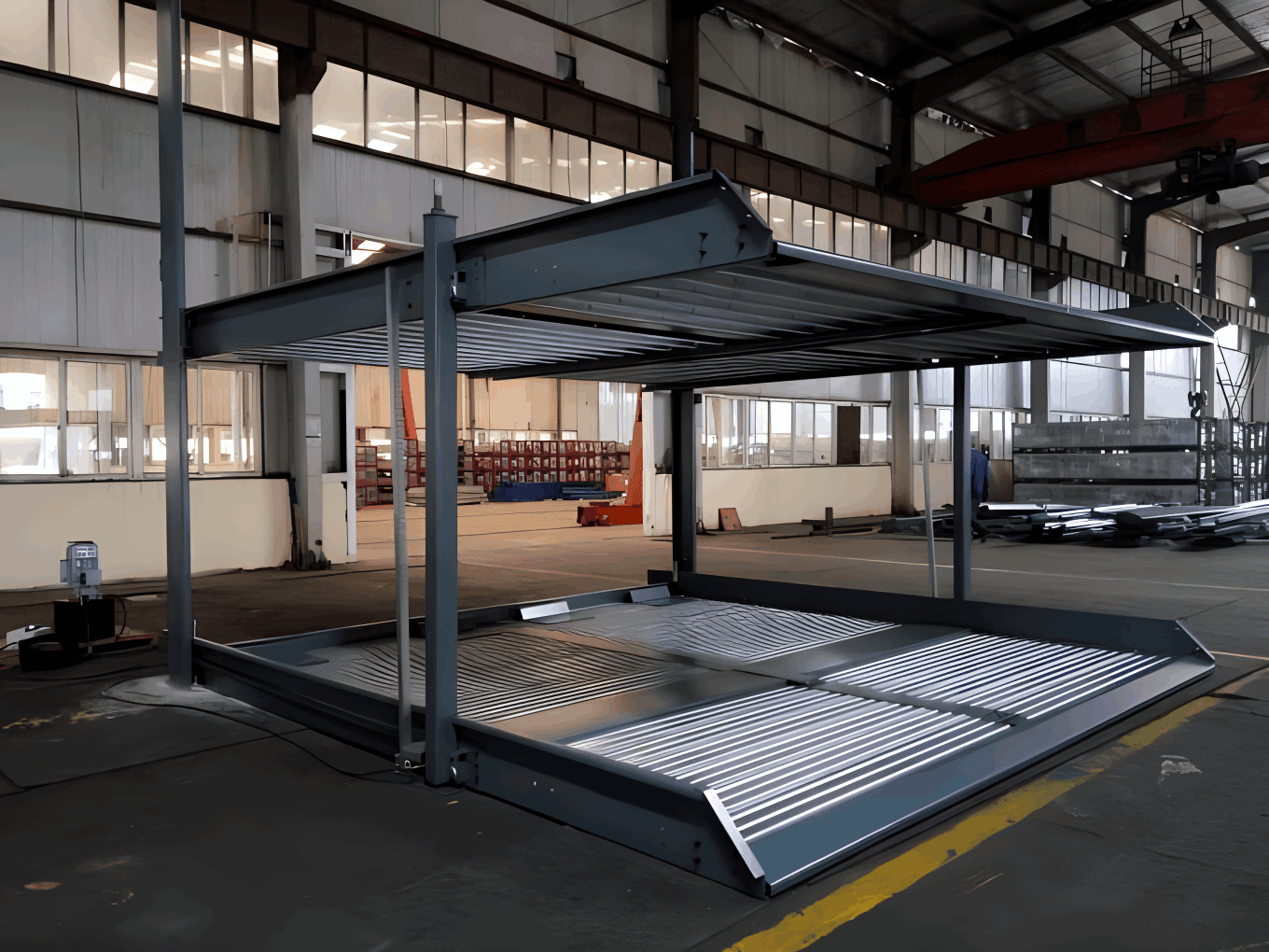 2 Levels 2 Post Pit Double Parking Lift (2TPD) - QINGDAO KETTP CO., LTD.