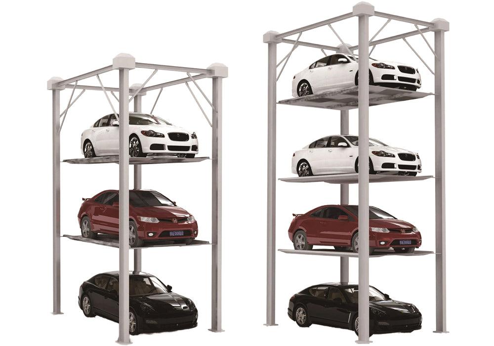 3/4 Levels Car Stacker Parking Lift (3C/4P) - QINGDAO KETTP CO., LTD.