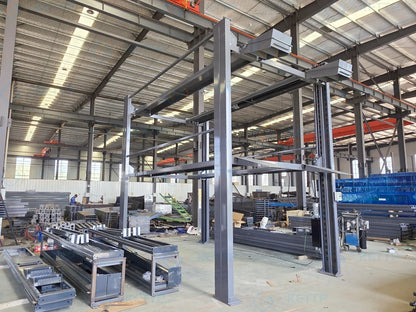 Tri-Level heavy duty 4 post Auto Storage Lift (3FS) - QINGDAO KETTP CO., LTD.