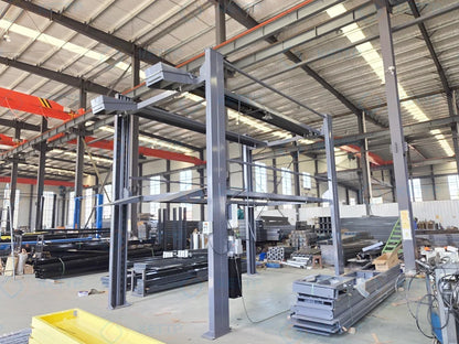 Tri-Level heavy duty 4 post Auto Storage Lift (3FS) - QINGDAO KETTP CO., LTD.