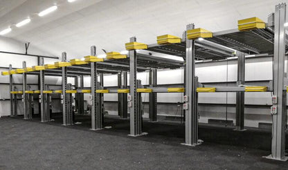 3 levels 8 post parking stacker (3E) - QINGDAO KETTP CO., LTD.