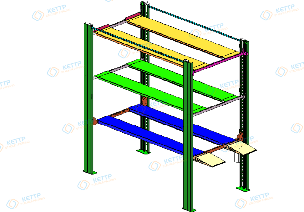 Quad Car Stacker (4E)