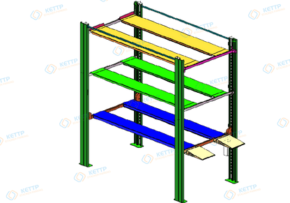 Quad Car Stacker (4E)