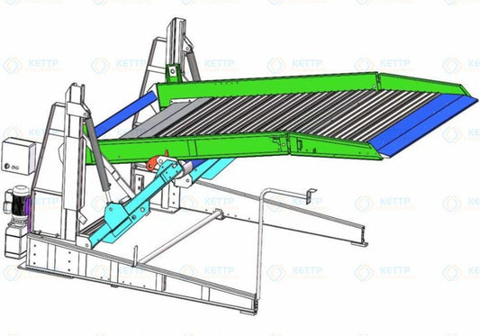 2 levels TILTING parking lift(2TT) - QINGDAO KETTP CO., LTD.