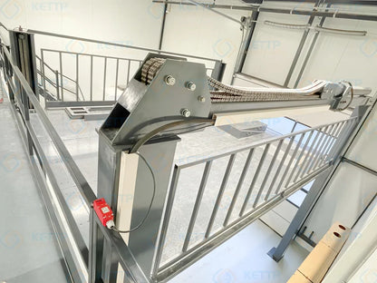 Four post vehicle floor lift (FF)