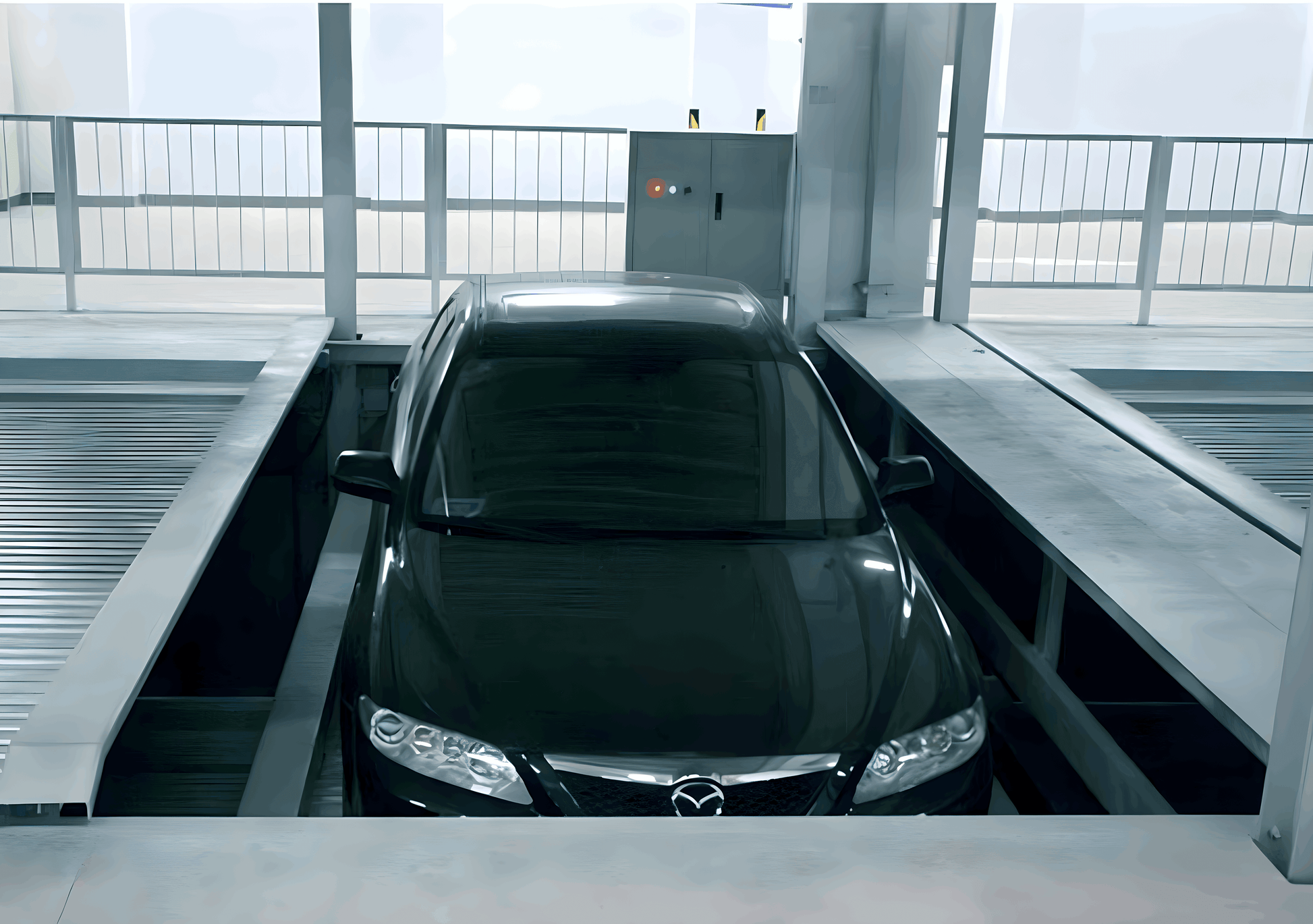 Ground 1 level + Pit 1 level PUZZLE parking system (PSH 1+1) - QINGDAO KETTP CO., LTD.