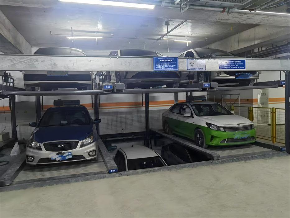 Ground 2 level + Pit 1 level PUZZLE parking system (PSH 2+1) - QINGDAO KETTP CO., LTD.