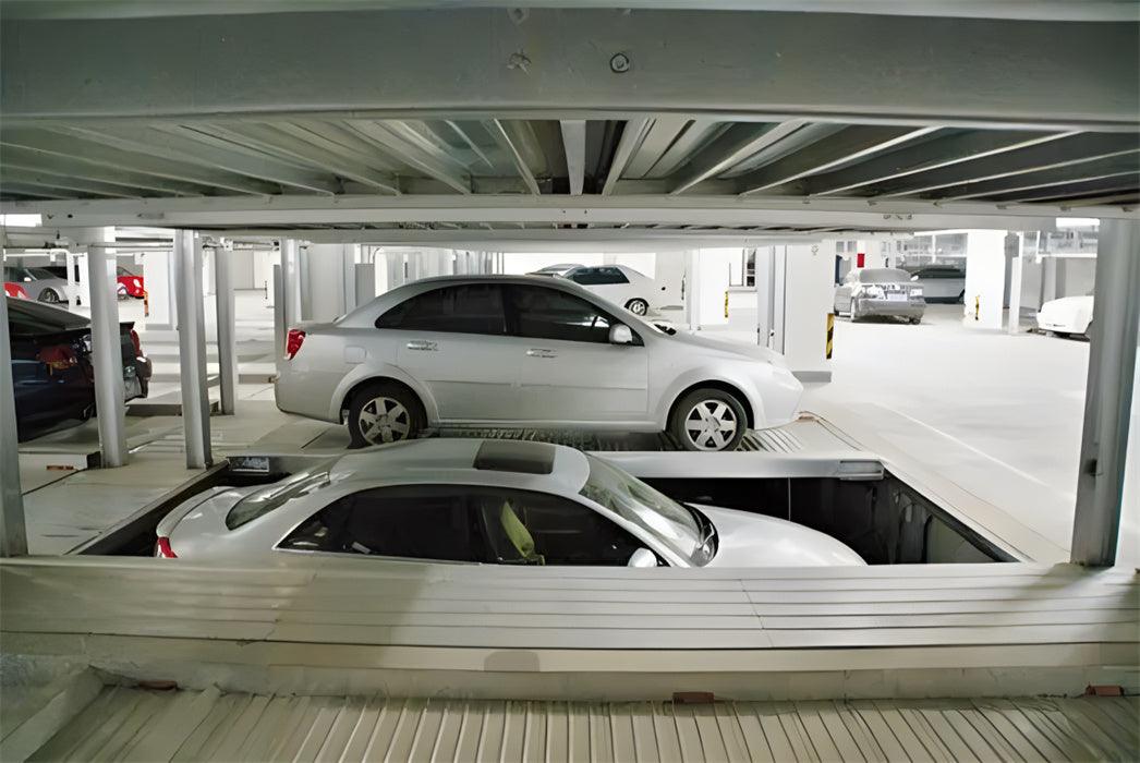 Ground 2 level + Pit 1 level PUZZLE parking system (PSH 2+1) - QINGDAO KETTP CO., LTD.