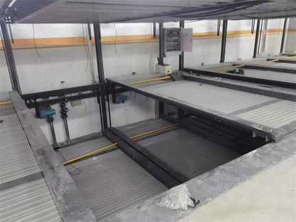 Ground 2 level + Pit 1 level PUZZLE parking system (PSH 2+1) - QINGDAO KETTP CO., LTD.