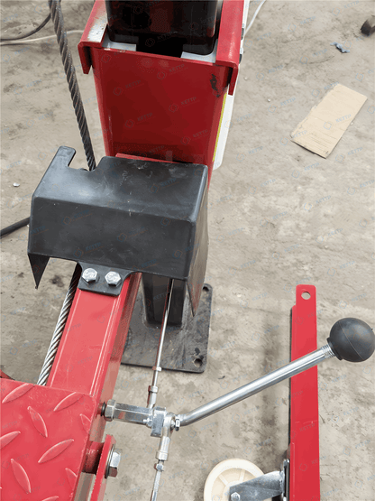 2 levels 4 post TUBE design parking lift (2FT) - QINGDAO KETTP CO., LTD.