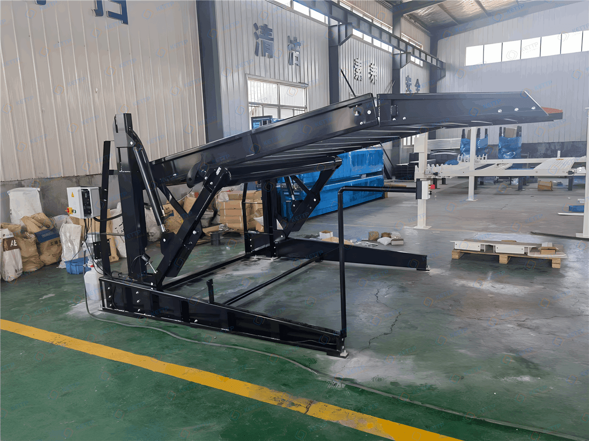 2 levels TILTING parking lift(2TT) - QINGDAO KETTP CO., LTD.