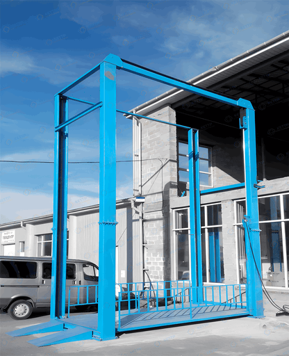 Four post floor lift(FF) - QINGDAO KETTP CO., LTD.