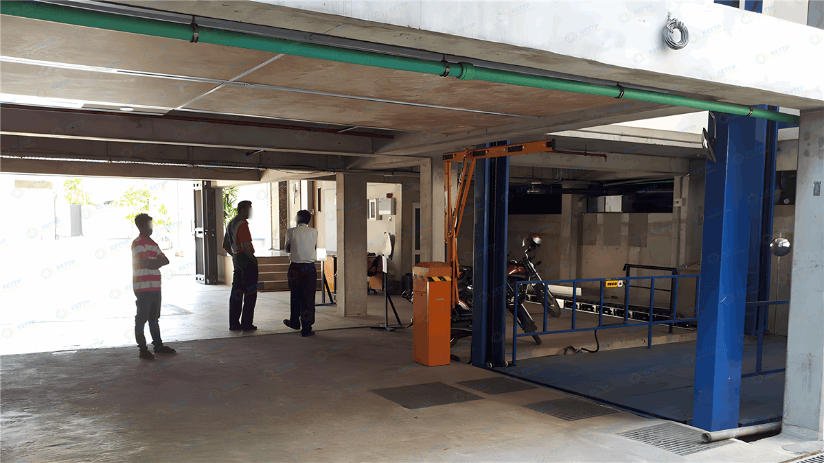 Four post floor lift(FF) - QINGDAO KETTP CO., LTD.