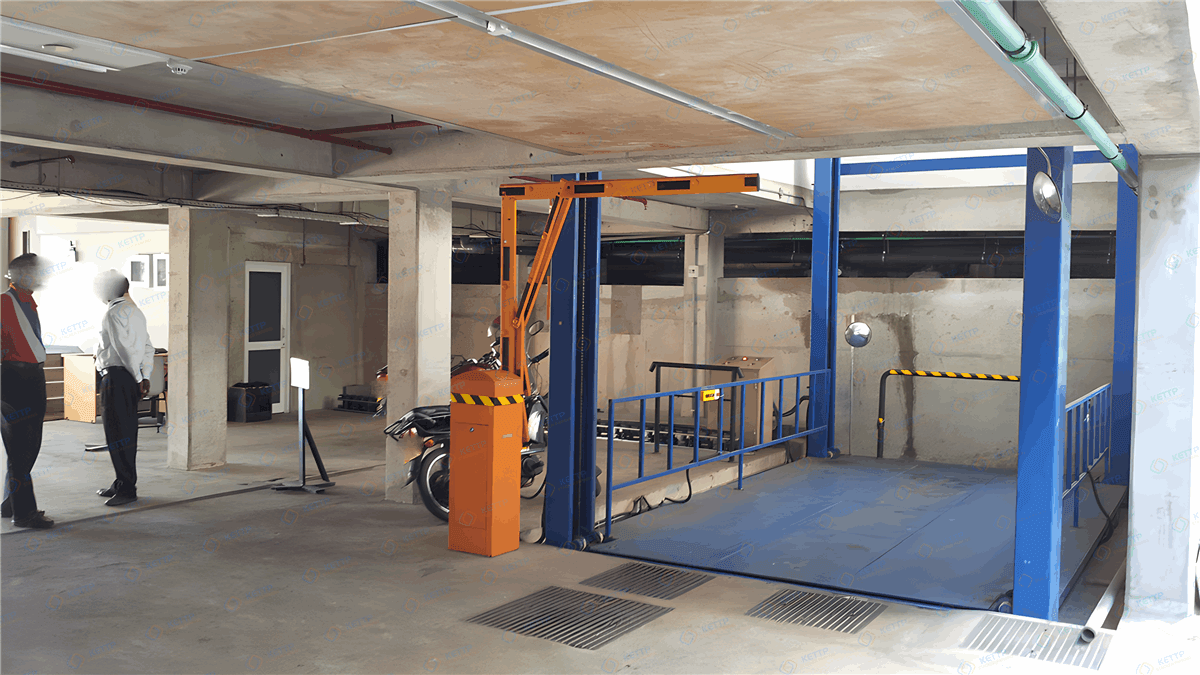 Four post floor lift(FF) - QINGDAO KETTP CO., LTD.