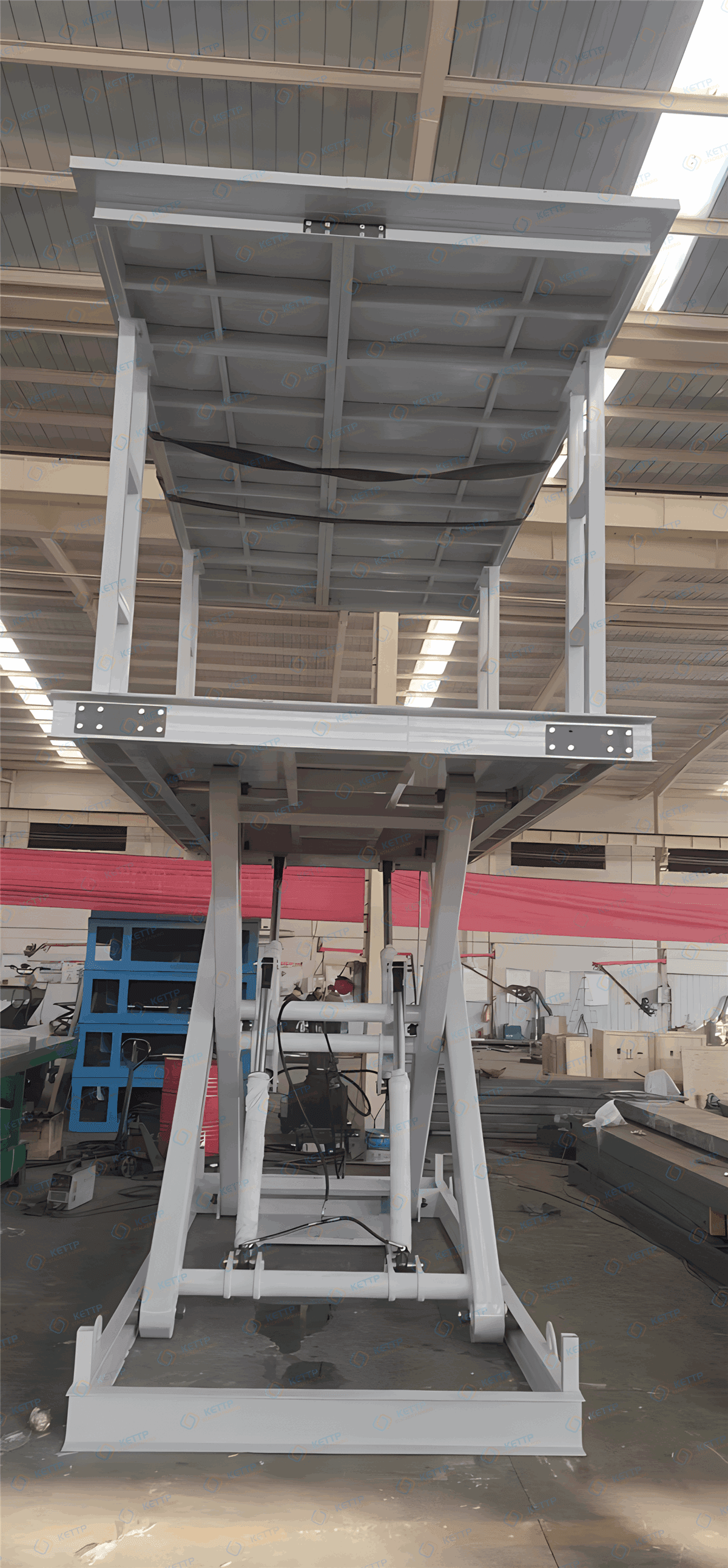 Scissor type floor lift & double platform(SF SFD) - QINGDAO KETTP CO., LTD.