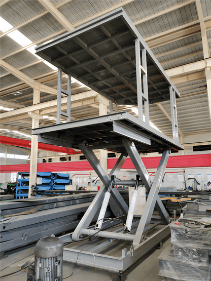 Scissor type floor lift & double platform(SF SFD) - QINGDAO KETTP CO., LTD.