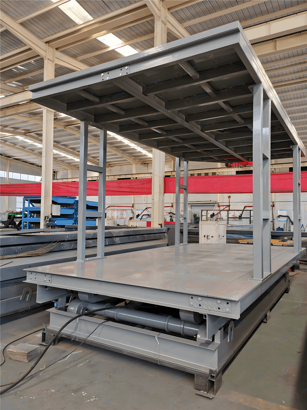 Scissor type floor lift & double platform(SF SFD) - QINGDAO KETTP CO., LTD.